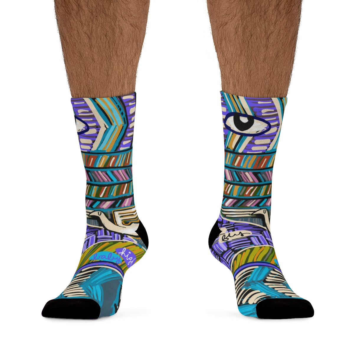Lets Fly High Baby 2.0 – Lebo Tribe Socks